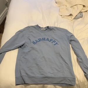 Maddy happy sweatshirt light blue